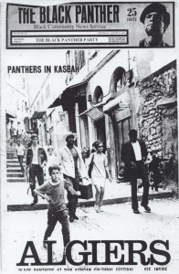 Black Panther Newspaper Panthers in Kasbah Algiers
